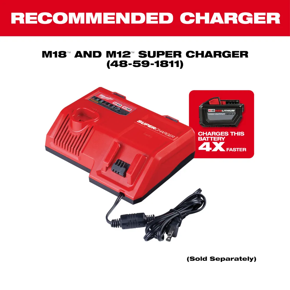 Milwaukee M18 REDLITHIUM HIGH OUTPUT HD 12Ah Battery Pack