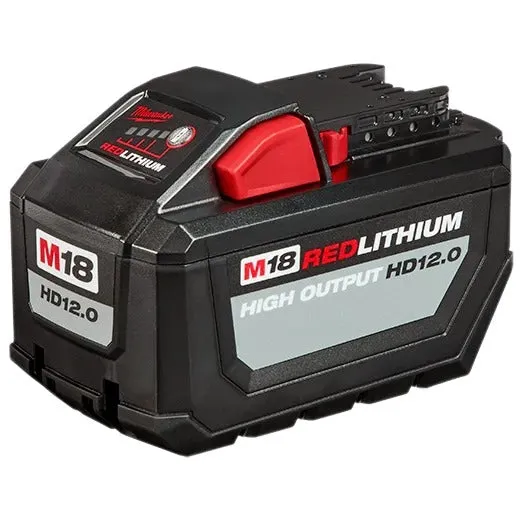 Milwaukee M18 REDLITHIUM HIGH OUTPUT HD 12Ah Battery Pack