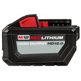 Milwaukee M18 REDLITHIUM HIGH OUTPUT HD 12Ah Battery Pack