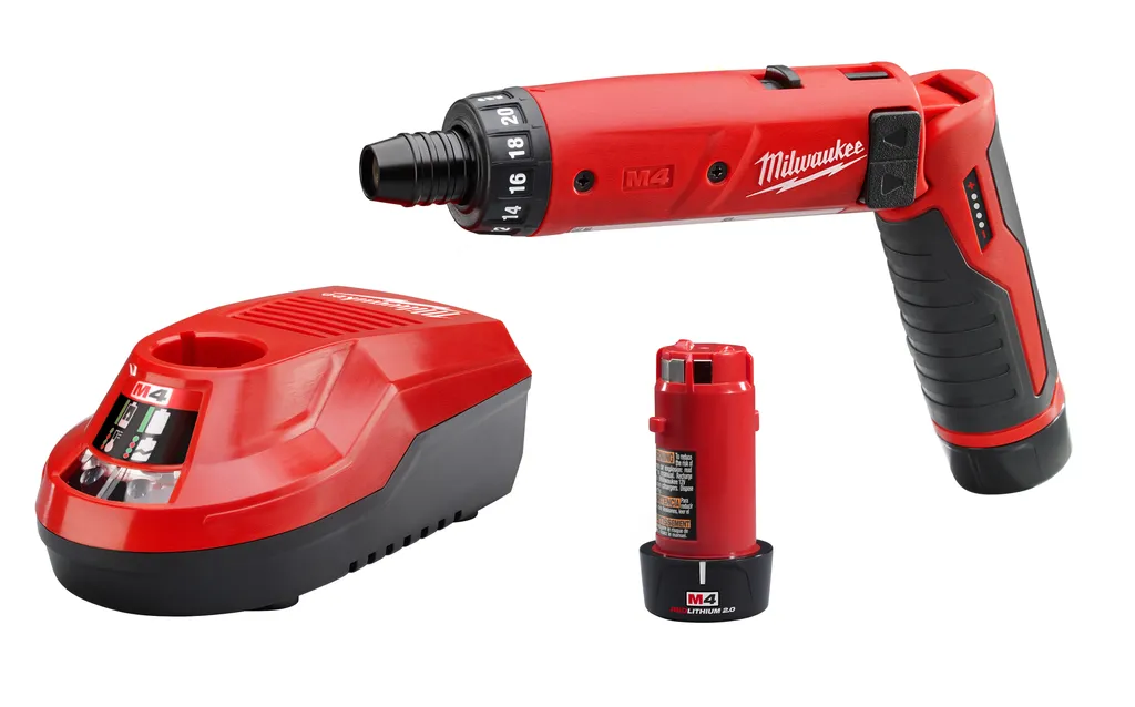 Milwaukee M4 1/4" Hex Screwdriver Kit