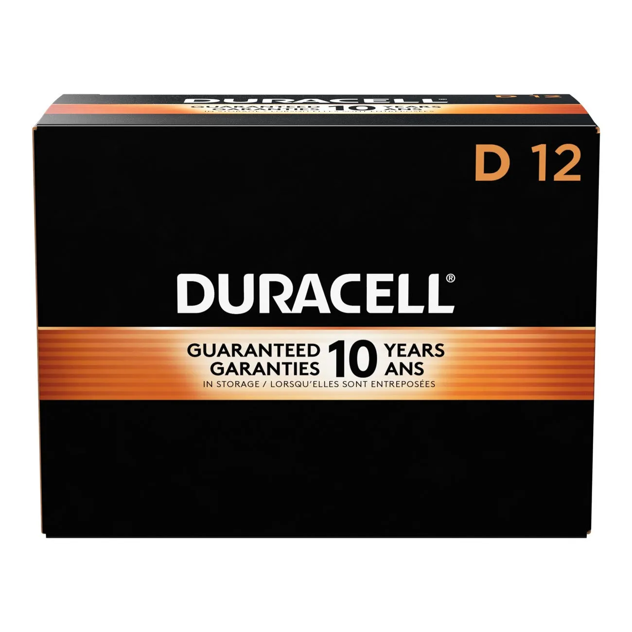 MN1300 Duracell, MN1300 Alkaline Battery, D, Coppertop, 12PK