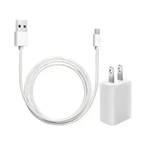 MOBI Micro USB Wall Charger and Cable, 6Ft