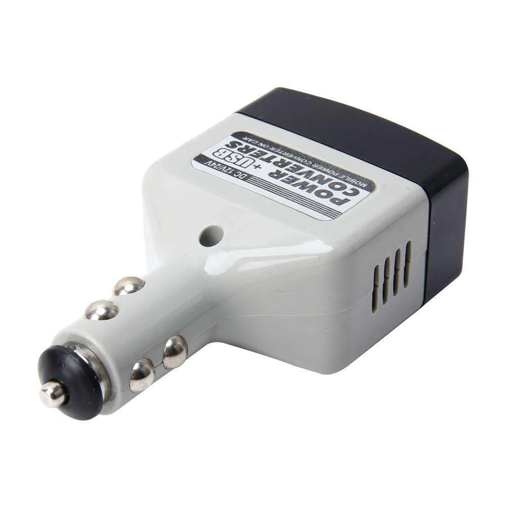 Mobile Power Invertor Car Power USB Converters DC 12 - 24V