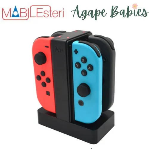 Mobilesteri 4-in-1 Joy-Con Charging Dock For Switch Controllers