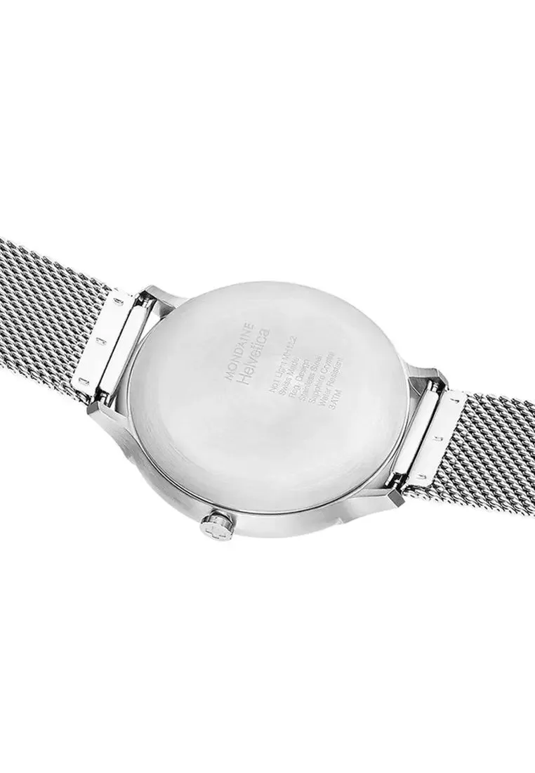 Mondaine Watch Helvetica No1 Light White MH1.L2210.SM