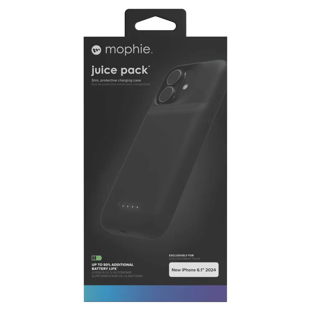 Mophie Juice Pack Battery Case for Apple iPhone 16 by Mophie