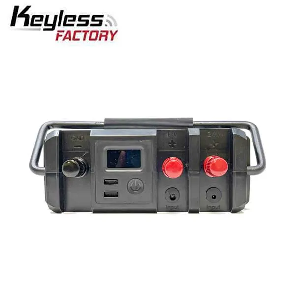 Multi-function Car & Truck Battery Jump Starter Pack - 12V / 24V - 2600A - 188,000mAh Capacity