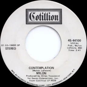 Mylon - Contemplation (7", Promo) (VG)