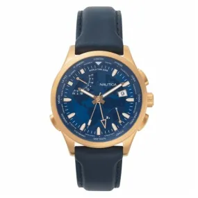 Nautica Men's Watch Chronograph Shanghai Navy NAPSHG002