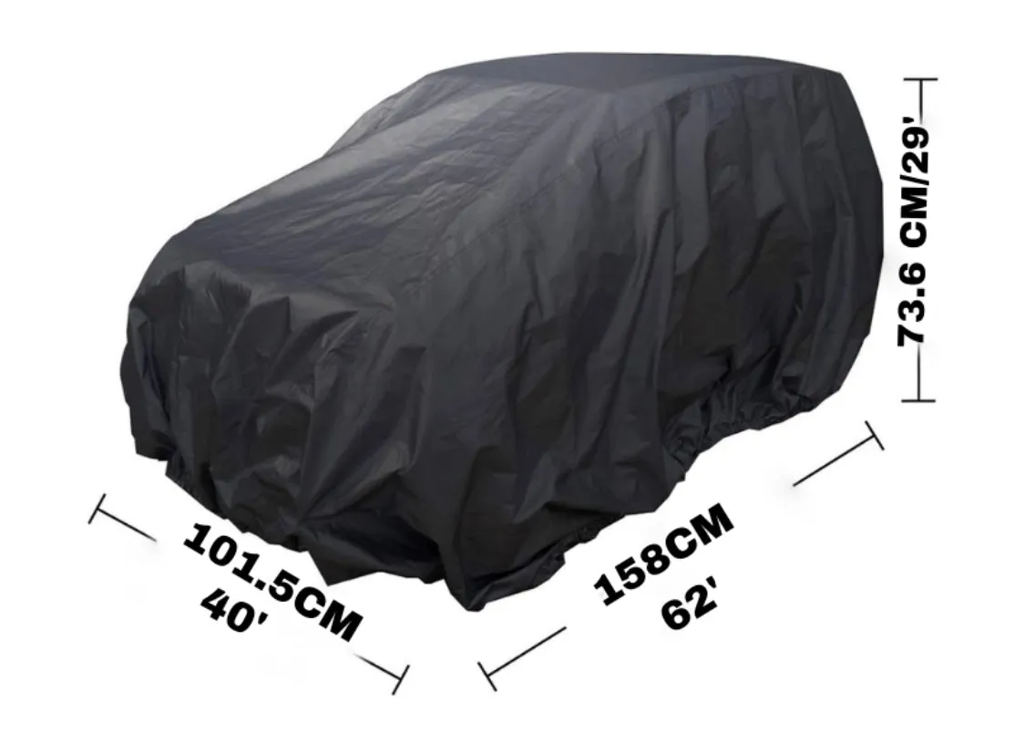 New 2025 Ride On Car Covers | Black | L/XL Vehicles | Protect From Rain/Sun/Dust/Snow/Leaves