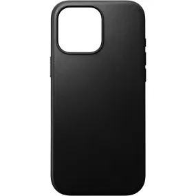 NOMAD Leather Case for iPhone 16 Pro Max (Black)