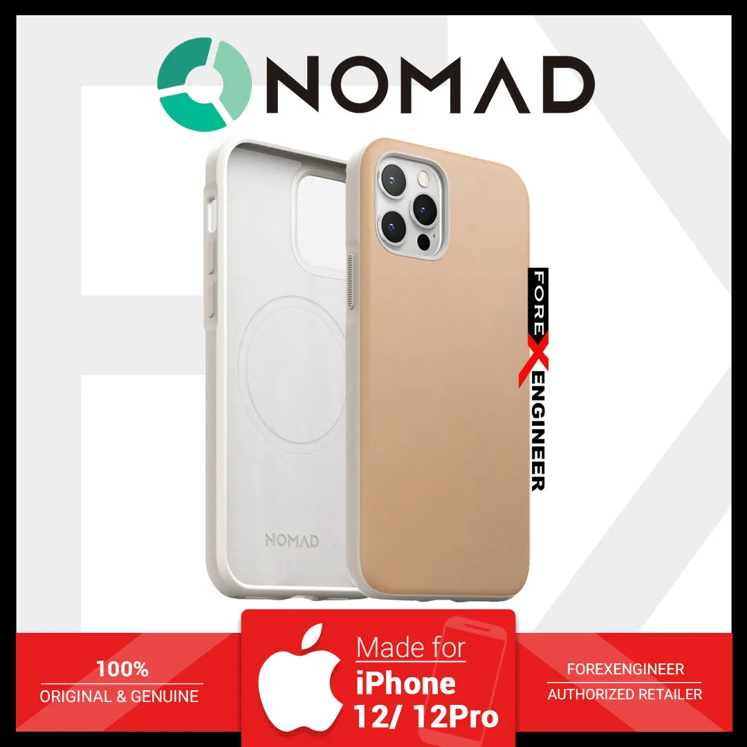 Nomad Rugged Case for iPhone 12 - 12 Pro 5G 6.1" - Magsafe and 5G Compatible - Natural ( Barcode: 856500019727 )