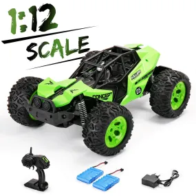 Off Road RC Car 1:12 Large Size Remote Control Truck High Speed Monster Vehicle