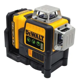 Open Box -  DEWALT DW089LG 12-V MAX 100 ft Green Self-Leveling 3-Beam 360 Degree Laser Level