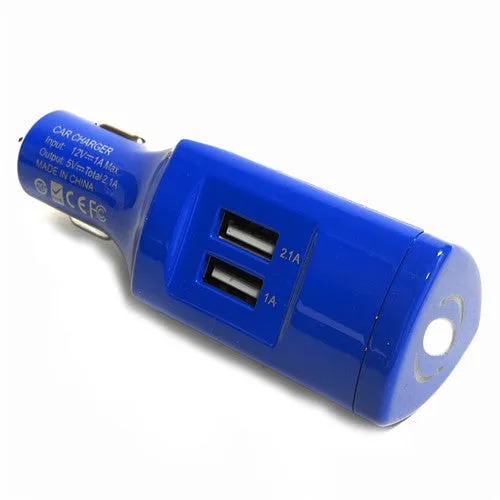 Orei USBORT 2A/5V 10W Dual USB Ultra Fast Car Charger for Smartphones