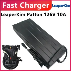 Original LeaperKim Veteran Patton 126V 10AH Fast Charger Electric Unicycle Accessories Patton Quick charger 126V 10AH