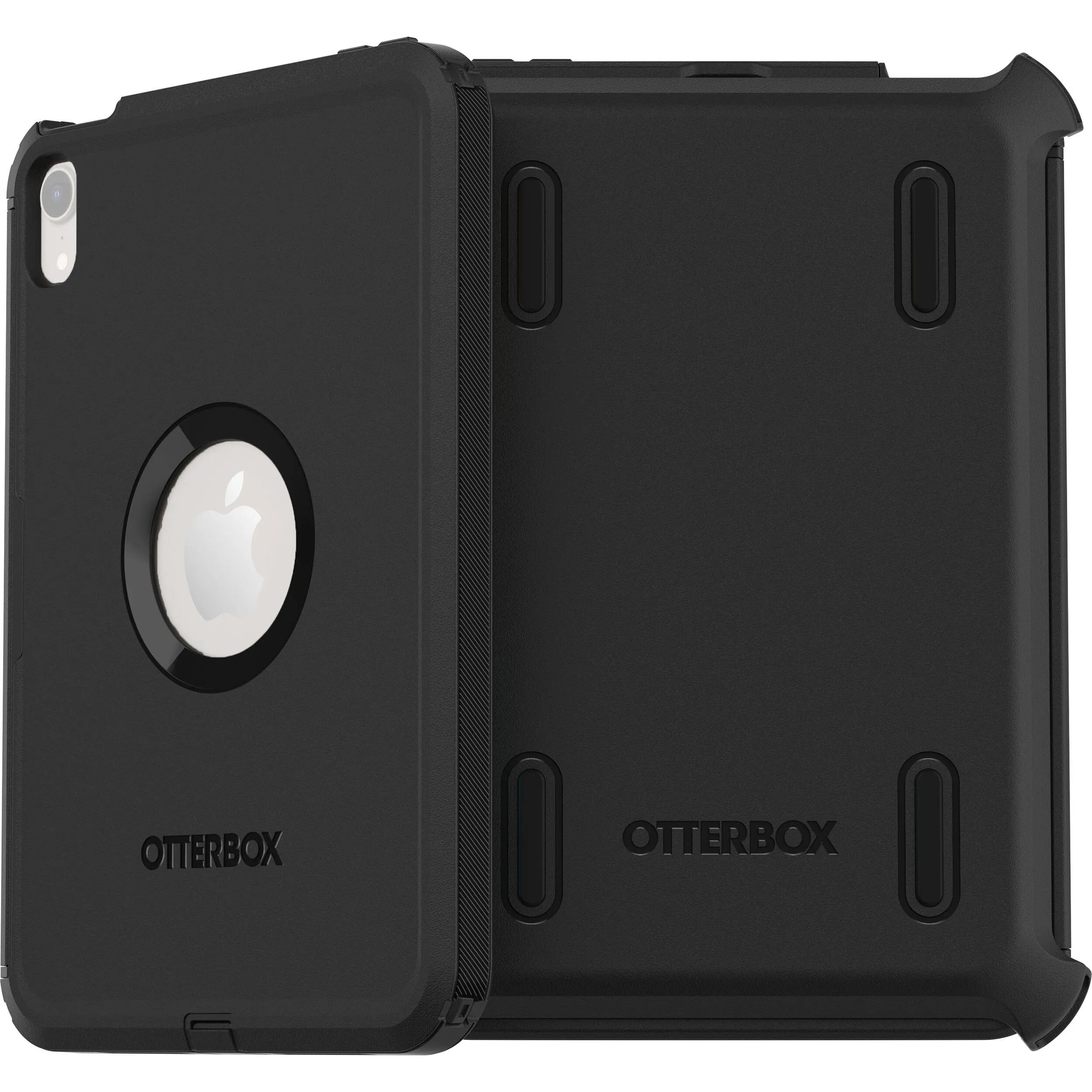 Otterbox Defender Series - Back Cover For Tablet - Shield Stand - Polycarbonate, Synthetic Rubber - Black - For Apple Ip