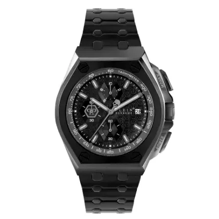 Philipp Plein Mens Watch Hyper Sport Plein Extreme Black IP PWGAA0921