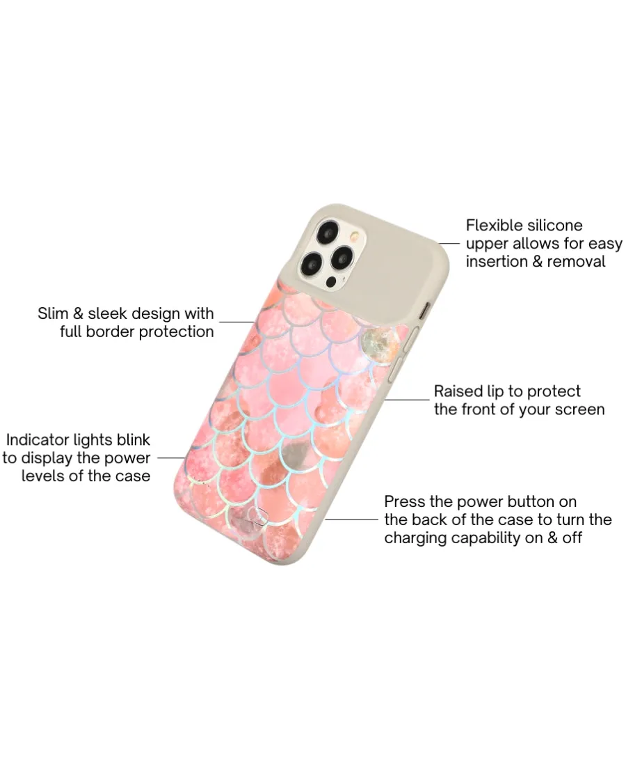 Pink Mermaid Holo Ultra Battery Case