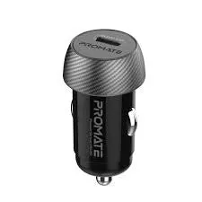 Promate | Powerdrive-Pd20 | 20W Mini Car Charger With Power Delivery