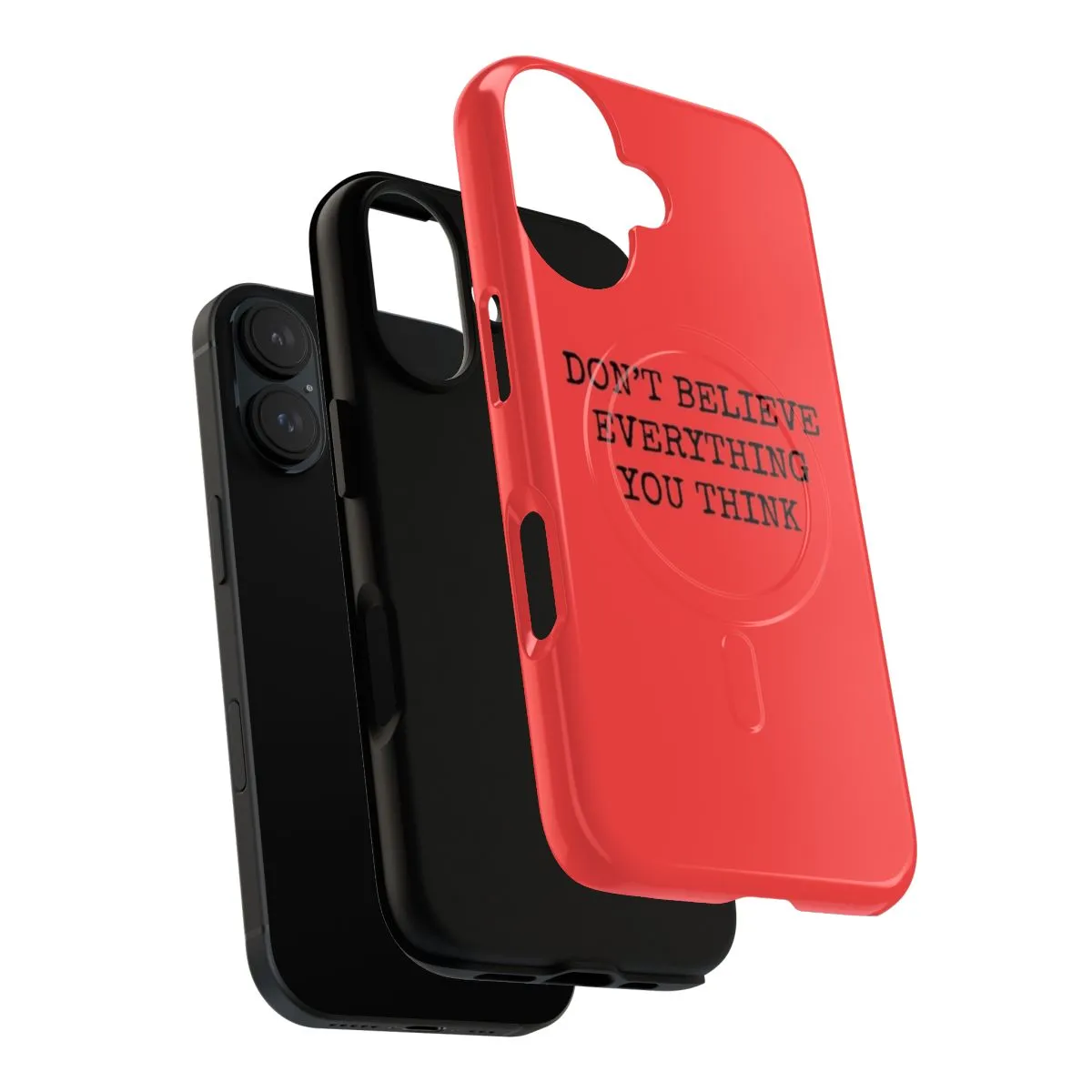 "Mindful Magnetic Phone Case: Embrace a Stoic Perspective"