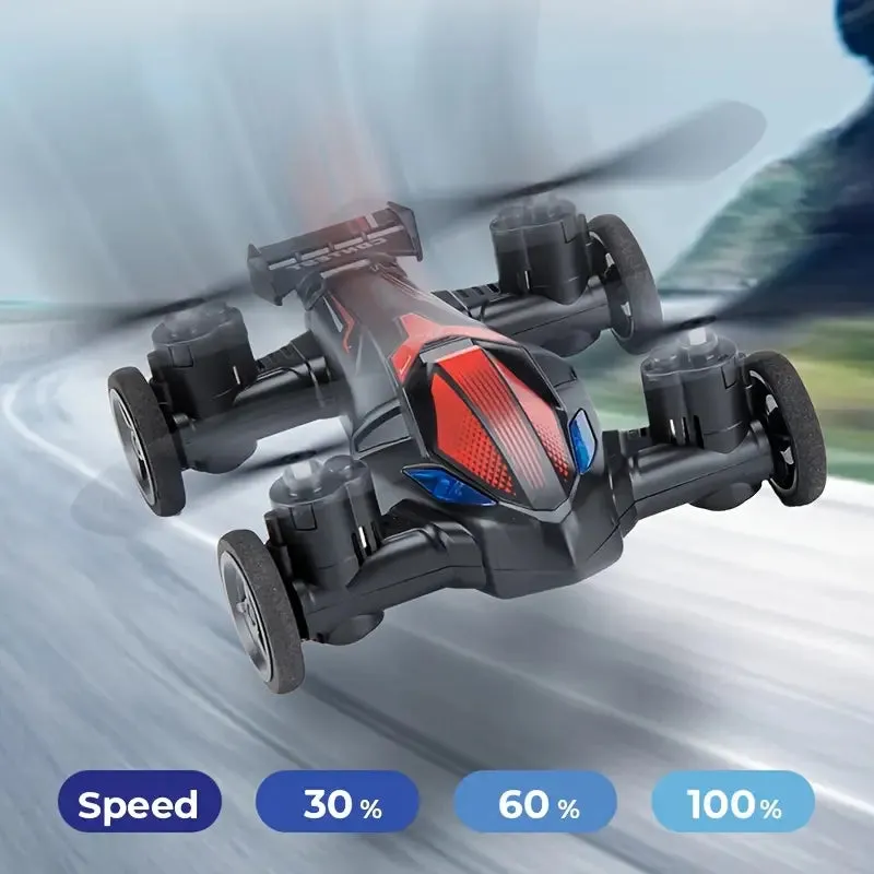 RC Mini Four-Axis Flying Car Toy