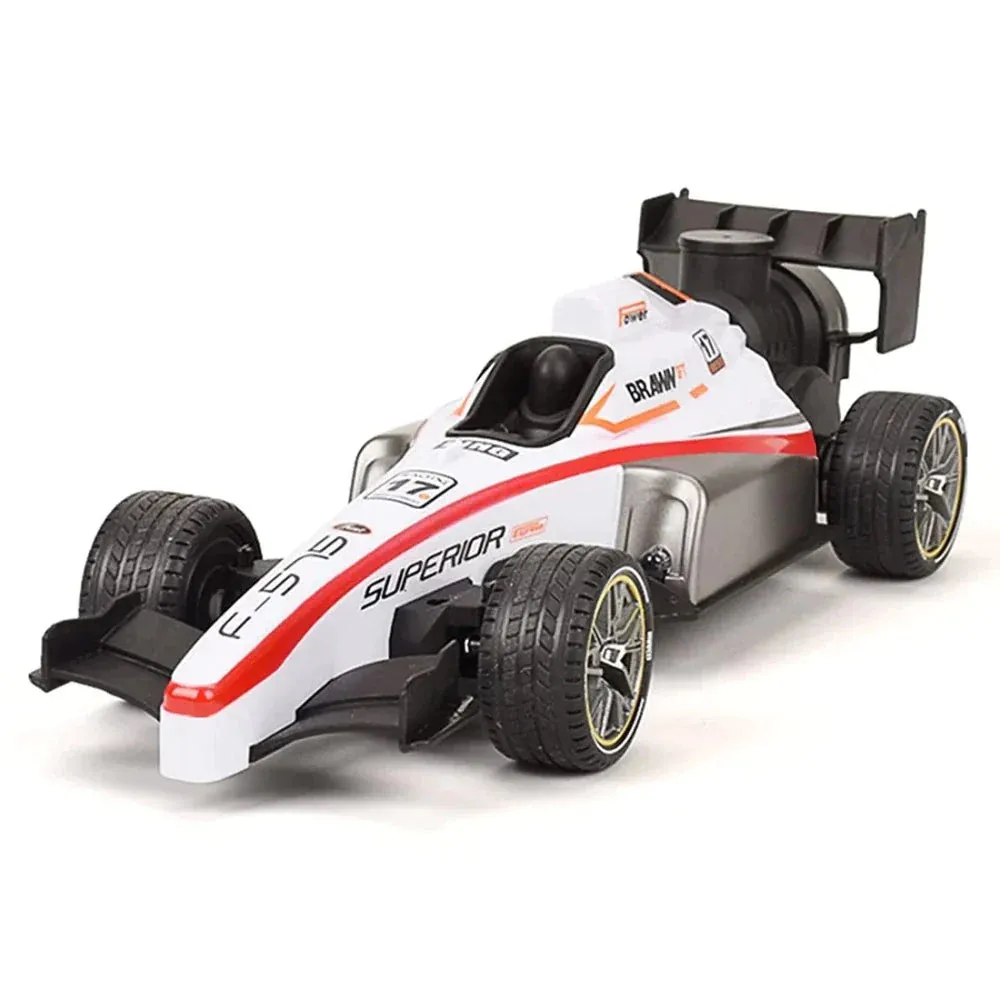 Remote Controlled Speed Formula Racing Car with Lights and Spray Effect (Scale 1:14) - Minor Defect Sale (COD Not Available)