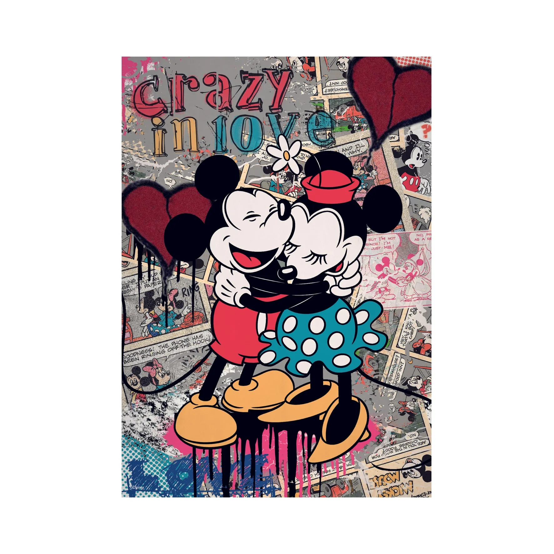 Retro Mickey Mouse by Disney, 500 Piece Puzzle