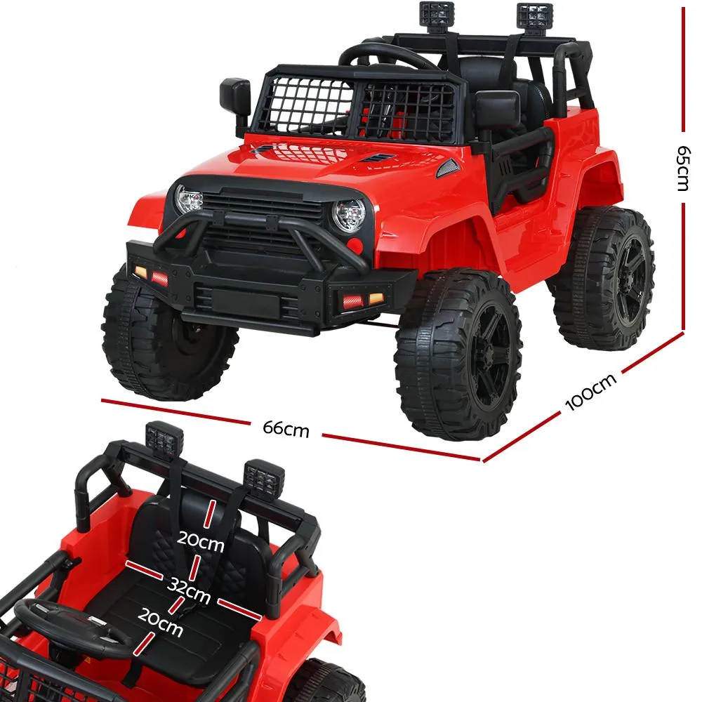 Rigo Jeep Electric Ride On Red