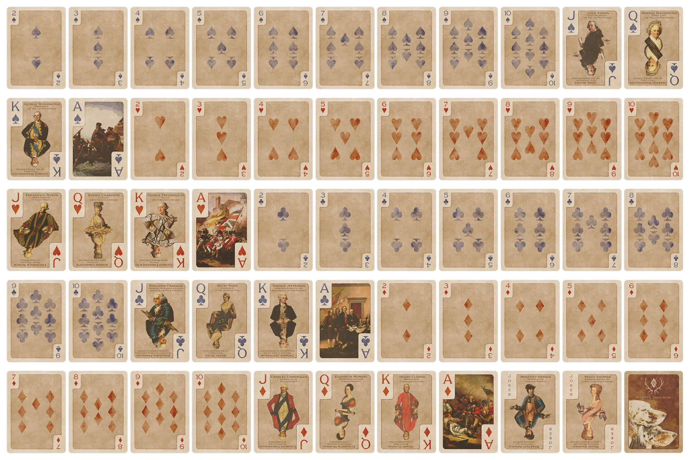 Royal Flush Playing Cards