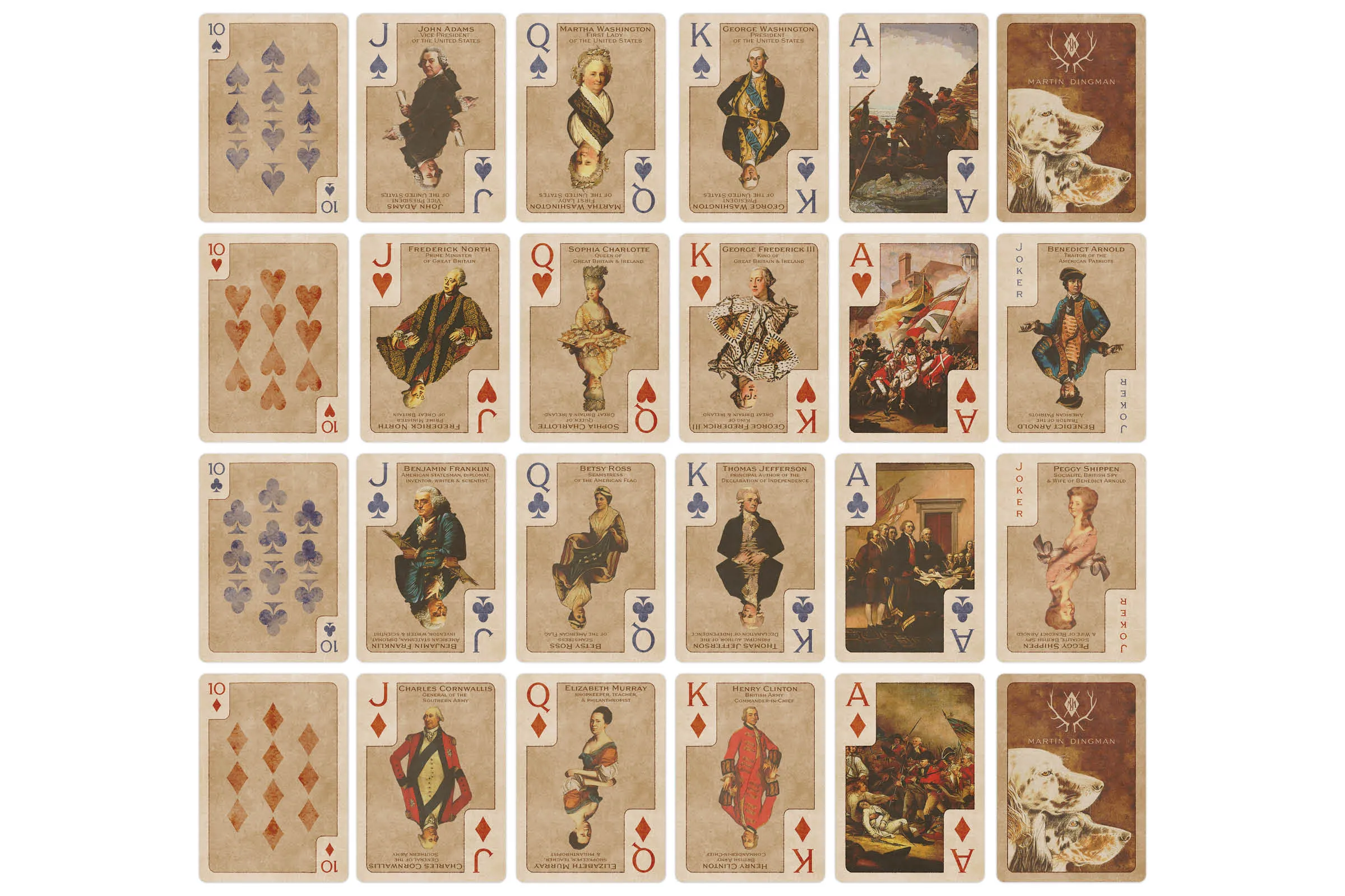 Royal Flush Playing Cards