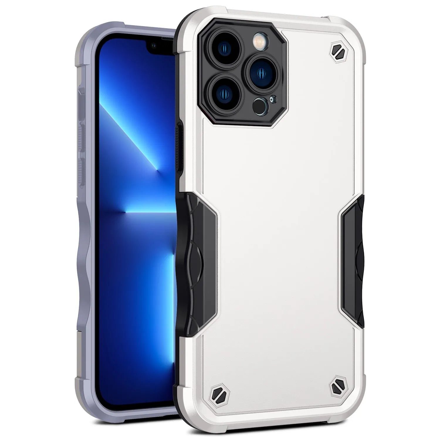 Rugged Armor Shockproof Case For iPhone