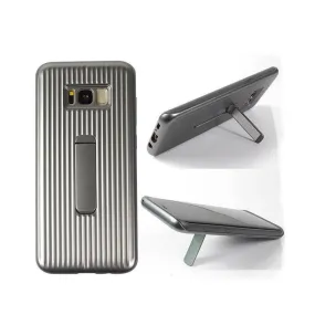 Rugged Mobile Phone Stand Case for Note 20 Ultra Silver