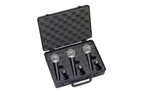 Samson R21 Dynamic Cardioid Handheld Mic - 3 Pack