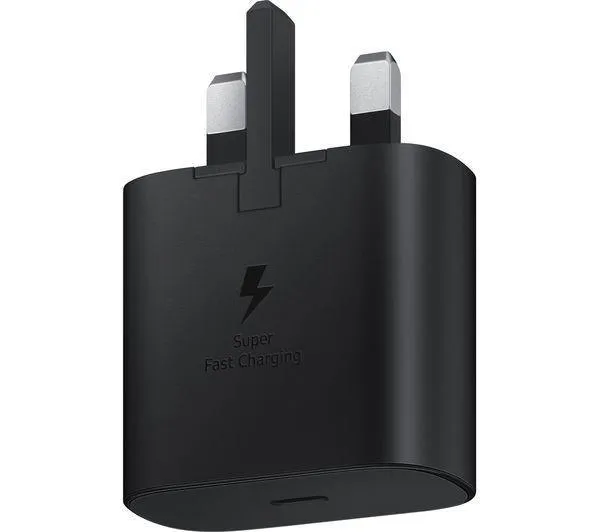 Samsung EP-TA800 25W Super Fast Mains Charger Adaptor USB-C [Black]