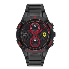 Scuderia Ferrari Watch Apex Multi-FX Red Black Bracelet FE-083-0635