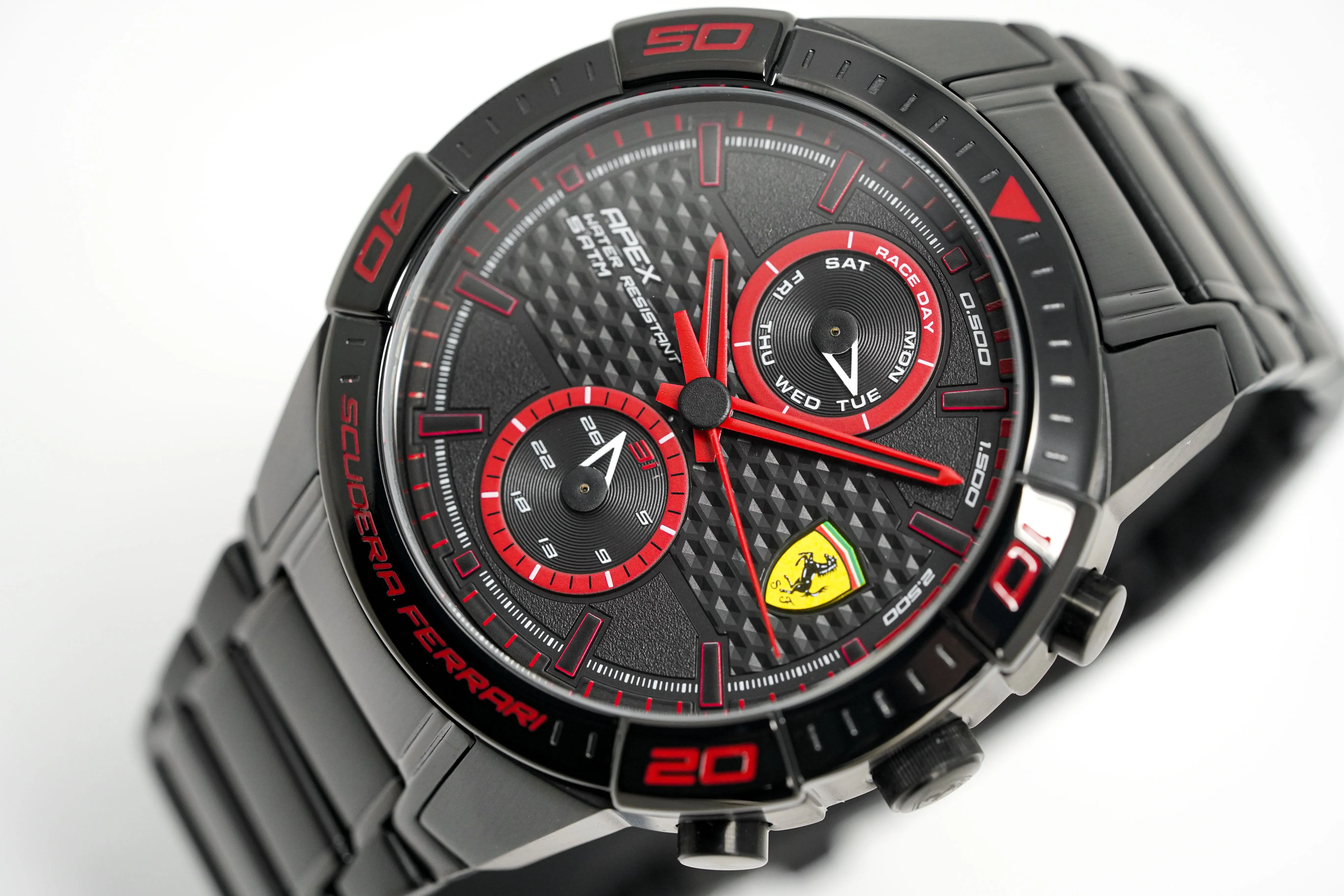 Scuderia Ferrari Watch Apex Multi-FX Red Black Bracelet FE-083-0635