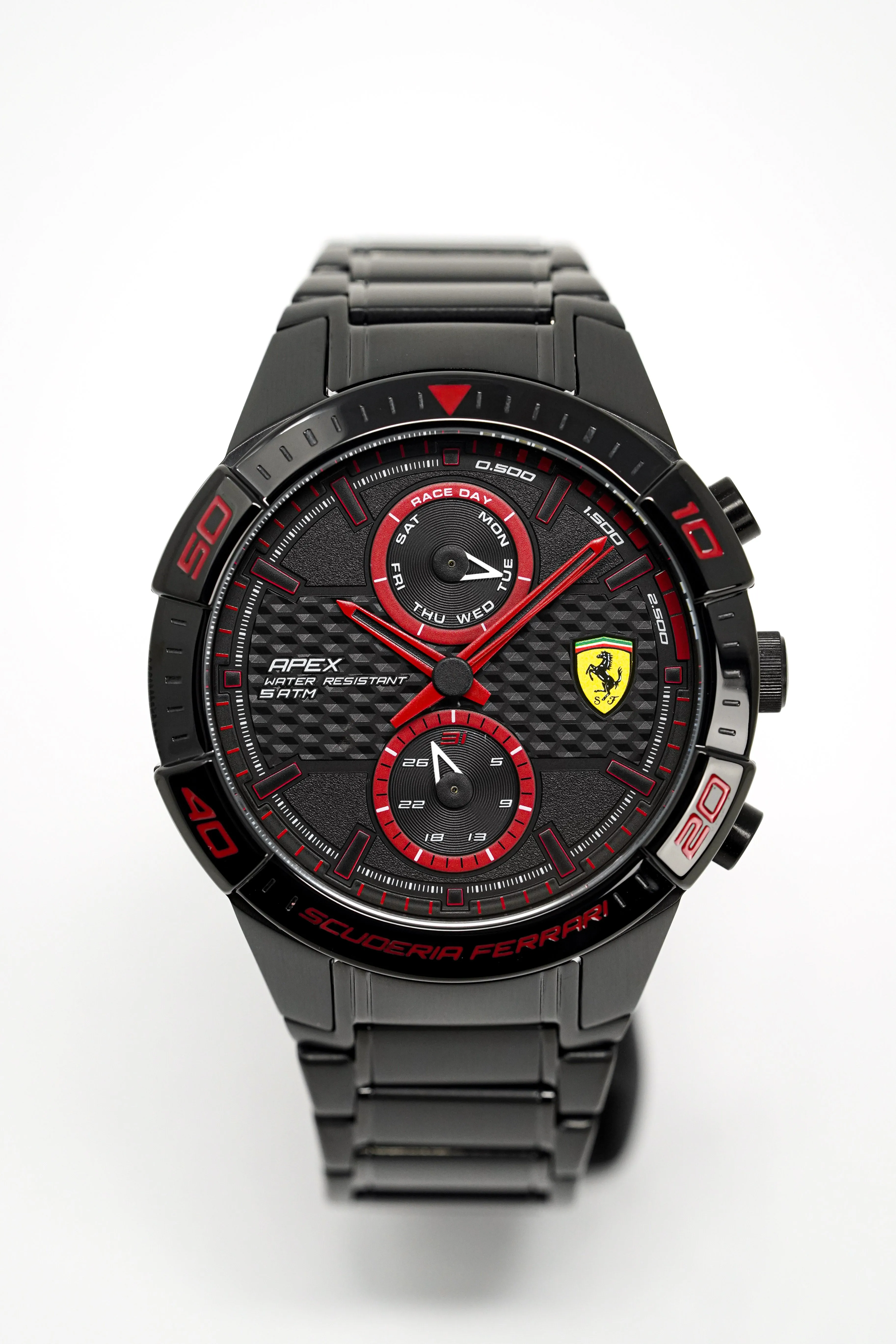 Scuderia Ferrari Watch Apex Multi-FX Red Black Bracelet FE-083-0635