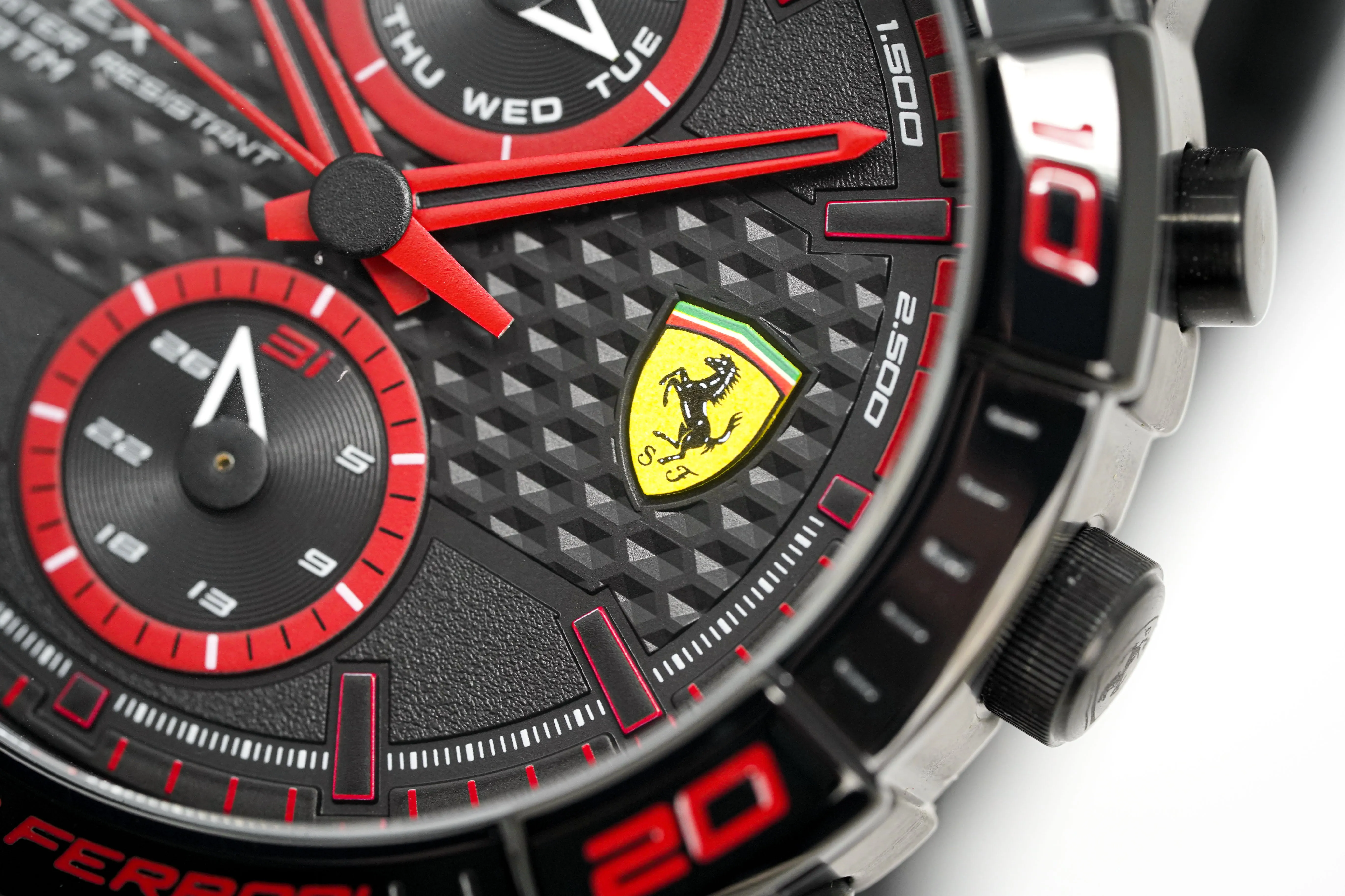 Scuderia Ferrari Watch Apex Multi-FX Red Black Bracelet FE-083-0635