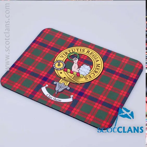 Skene Clan Crest Mouse Pad