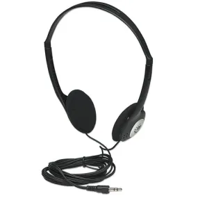 Stereo Headphones, Black