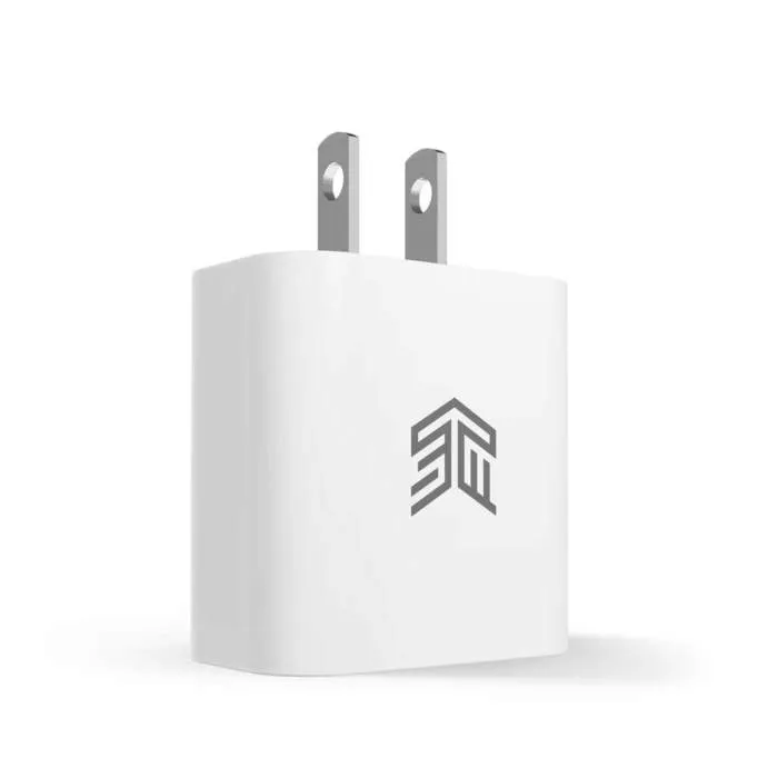 STM Wall Charger USB-C Power Adapter 20W White