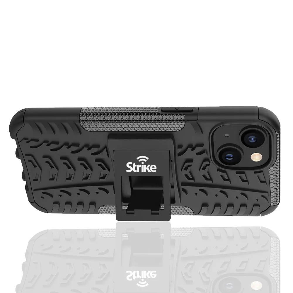 Strike Rugged Case for Apple iPhone 14 (Black)