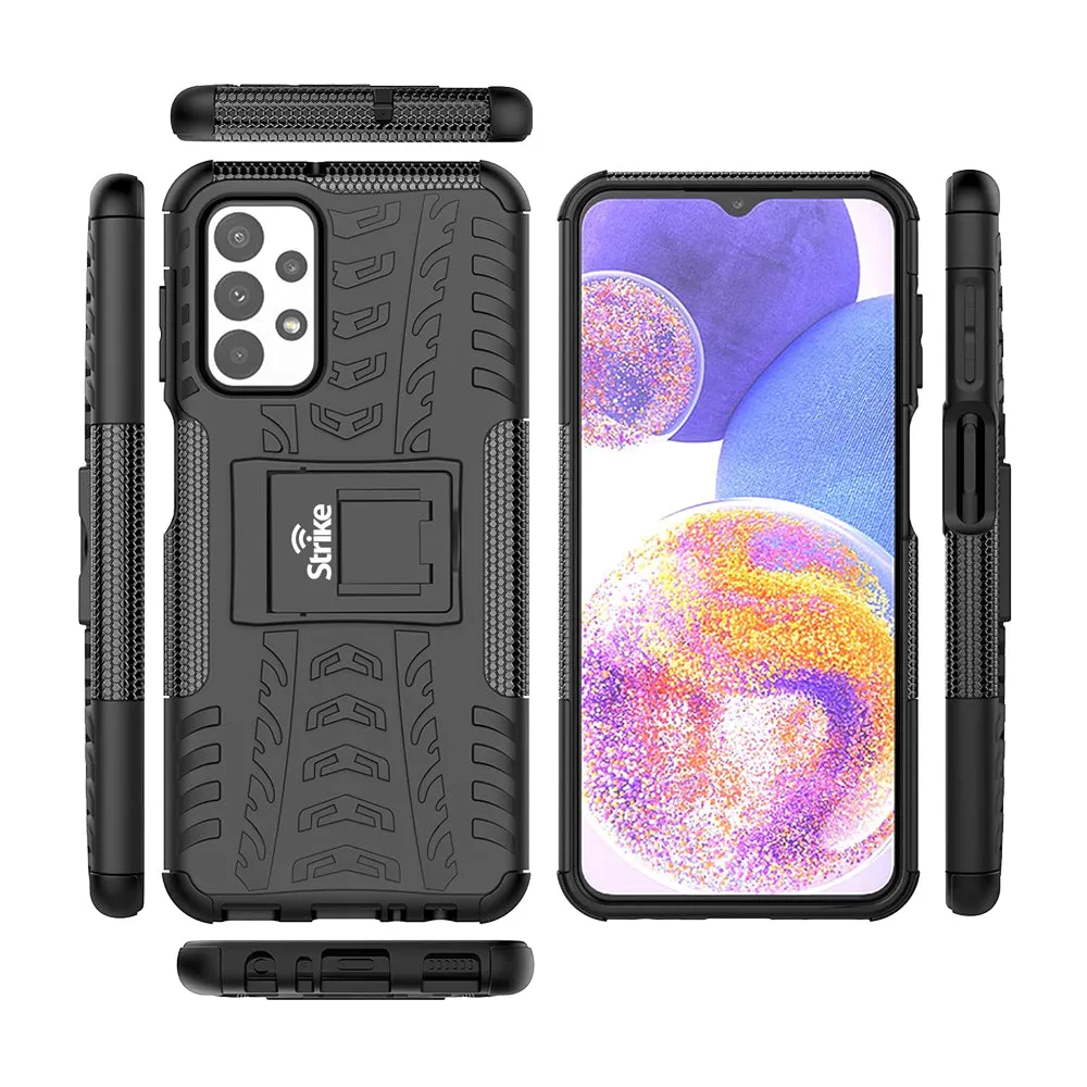 Strike Rugged Case for Samsung Galaxy A23 (Black)