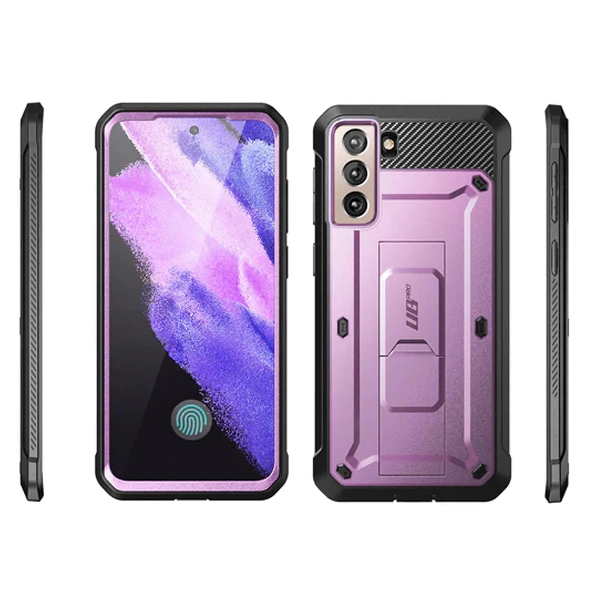 Supcase Unicorn Beetle Pro Rugged Case for Samsung Galaxy S21 Plus - Metallic Purple (Barcode: 843439135987 )