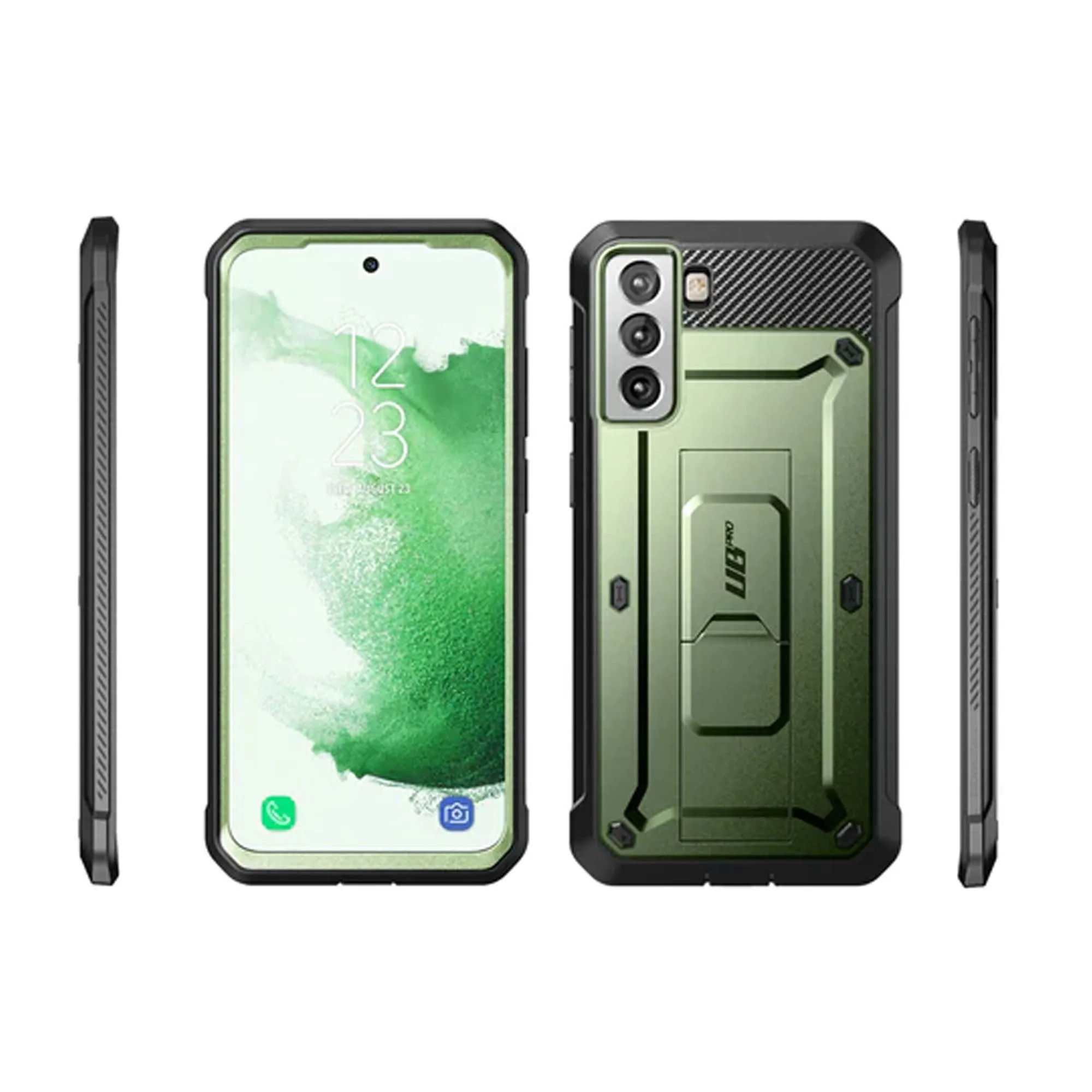 Supcase Unicorn Beetle Pro Rugged Case for Samsung Galaxy S22 Plus - Dark Green