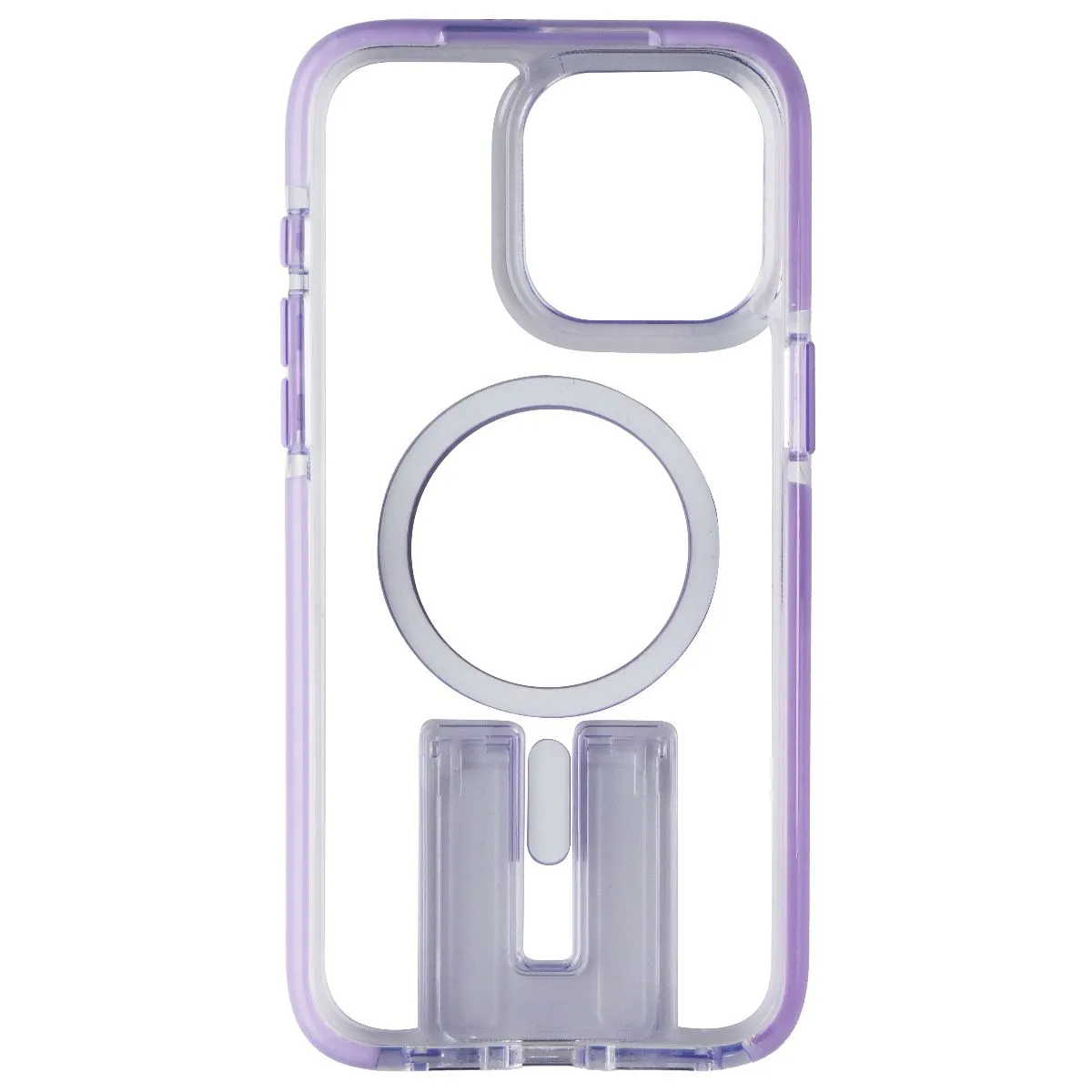 Tech21 EvoCrystal Kick Series Case for Apple iPhone 15 Pro Max - Clear/Lilac