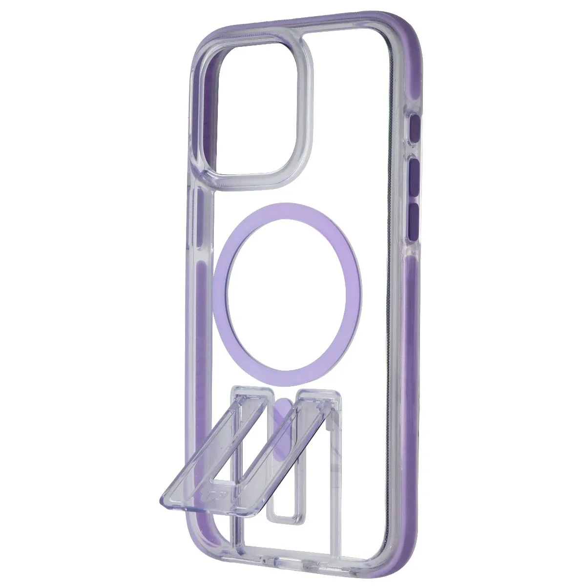 Tech21 EvoCrystal Kick Series Case for Apple iPhone 15 Pro Max - Clear/Lilac