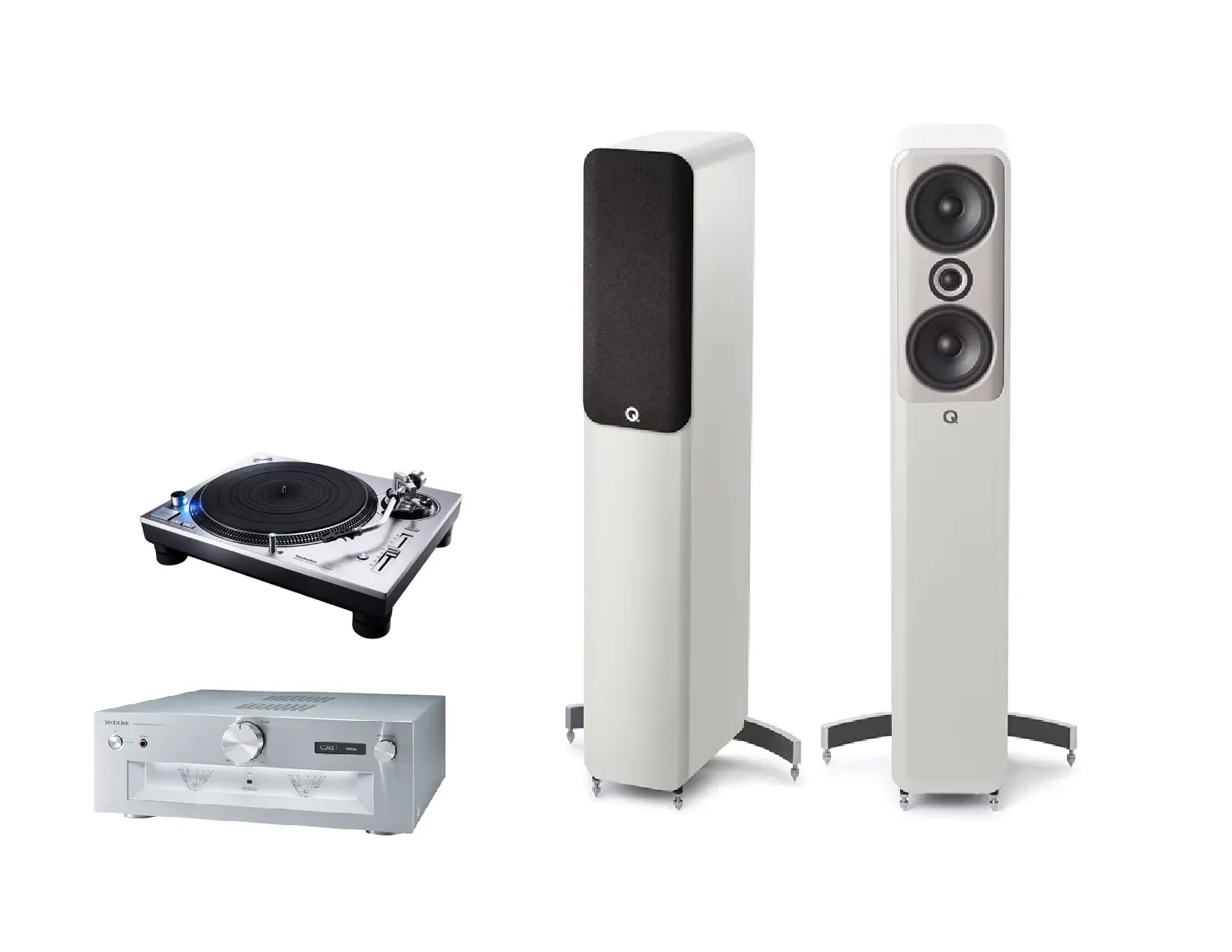 Technics & Q Acoustics Vinyl HiFi System