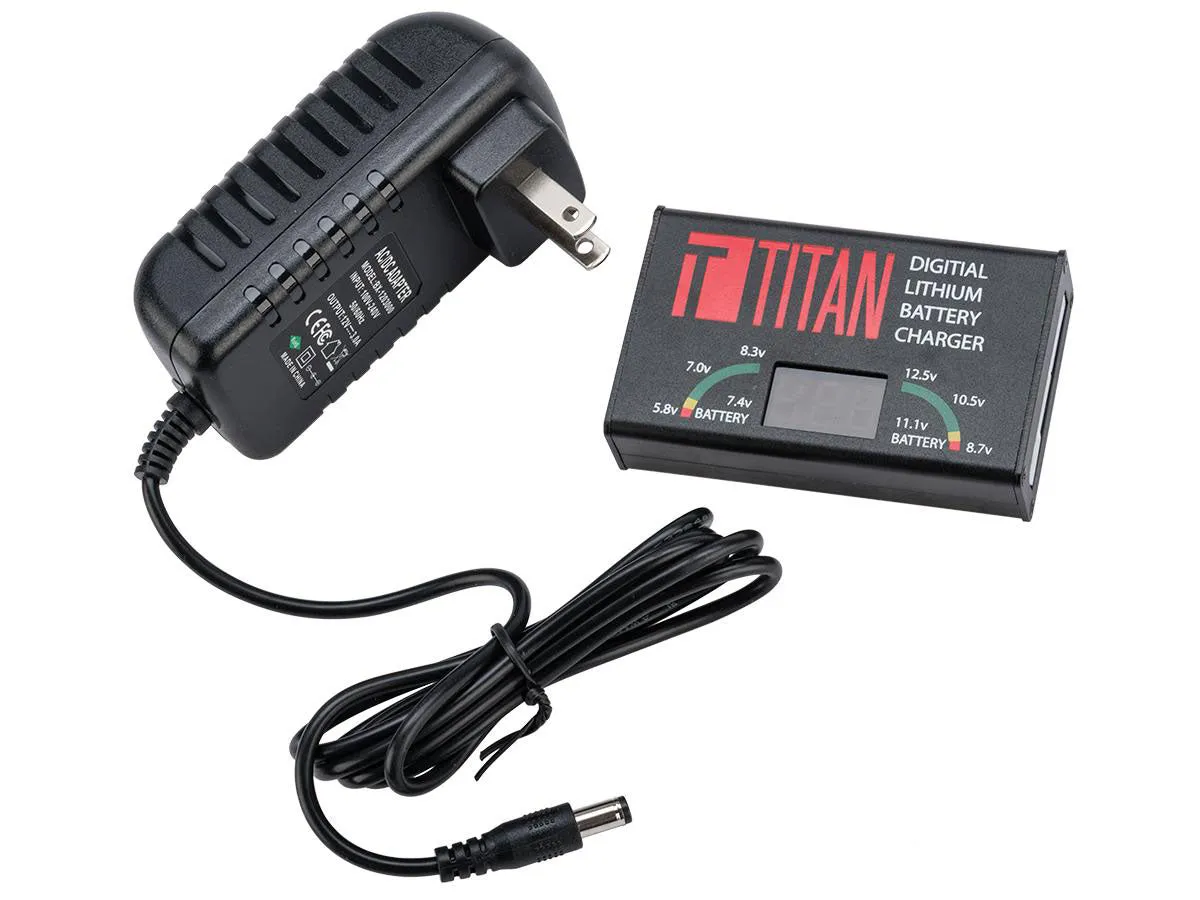 Titan Power Digital Charger for LiPo Airsoft AEG Batteries